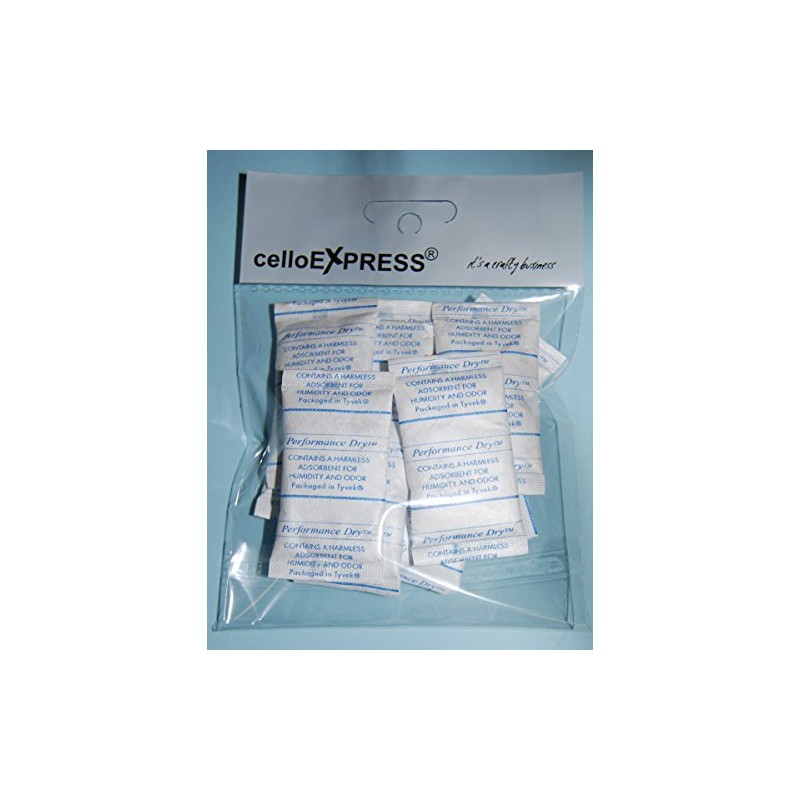 celloexpress Silica Gel Pouches - Pack of 40-5g Silica Gel