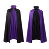 30''90CM Stand Collar with Hood Reversible Cloak Masquerade Cape Costume,