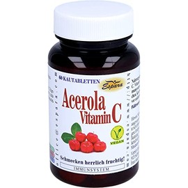 Espara Acerola-Vitamin C Chewable Tablets Immune System Pack of 60 Tablets