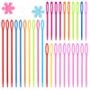 32 Pcs Yarn Needles, Plastic Sewing Needles, 3 Sizes of
