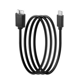 YACSEJAO Micro B to USB C Hard Drive Cable 3FT/1M USB Type C to Micro B External Hard Drive Fast Charge Sync Cable