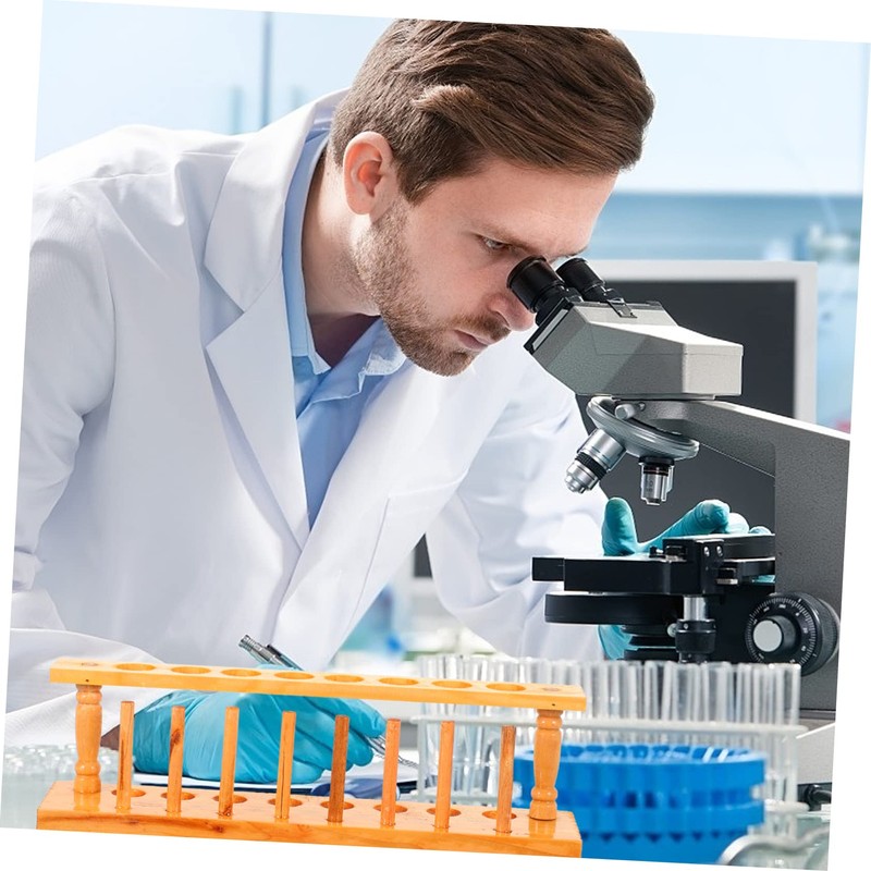 CHILDWEET 2pcs Test Tube Rack Test Tube Stand System Test