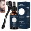 Ninnyi Beard Grooming Care Kit for Men, Beard Oil Roller