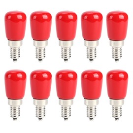 10Pcs AC230V E12 1.5W Red LED Candle Light Bulb for Home Lighting Party Decoration
