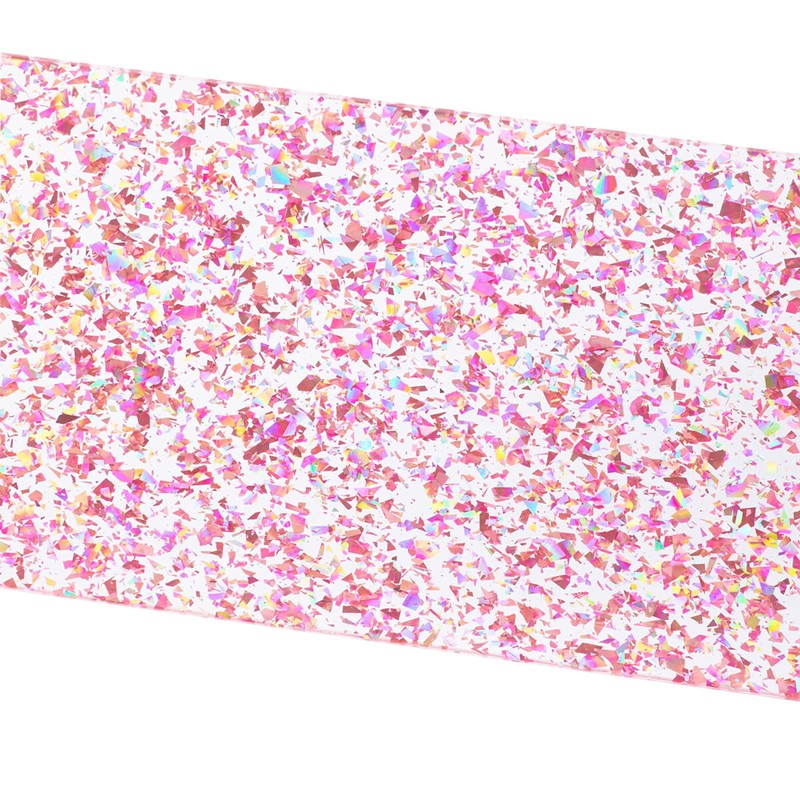 Simply Hair Pink Glitter Balayage Long Highlighting Board with Curved