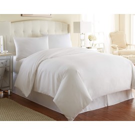 Vilano Springs Collection - Premium Quality, Soft, Wrinkle, Fade, & Stain Resistant, Easy Care, Oversized Duvet Cover Set, King / California King, Bright White
