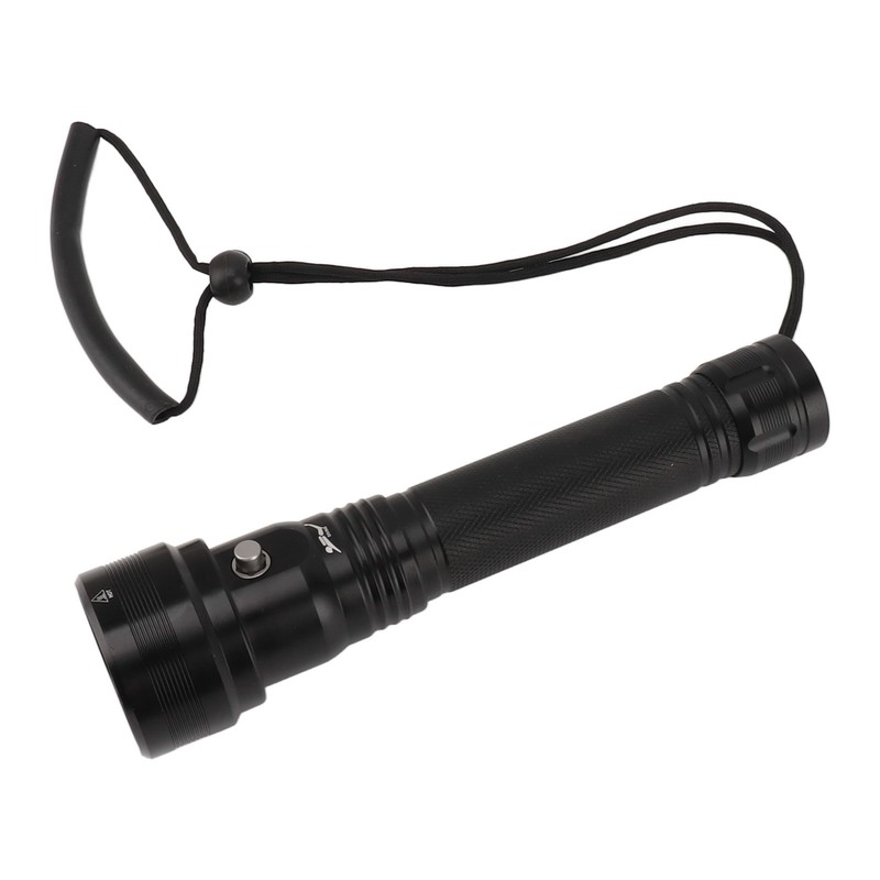 Scuba Diving Flashlight 6000lm IPX8 Waterproof Underwater LED Dive Light
