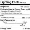 Anyray 3-LED 5W Light Bulbs, 50-Watt Equivalent, PAR16, E26, (Cool