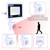 MIWAT 20W Plug in LED Motion Sensor Flood Light, PIR