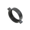 Highcraft Plastic Slip Joint Nut with Washer 1-1/4" Black Slip