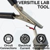Eisco Labs - 4mm Connecting Leads – 12" Black Insulated