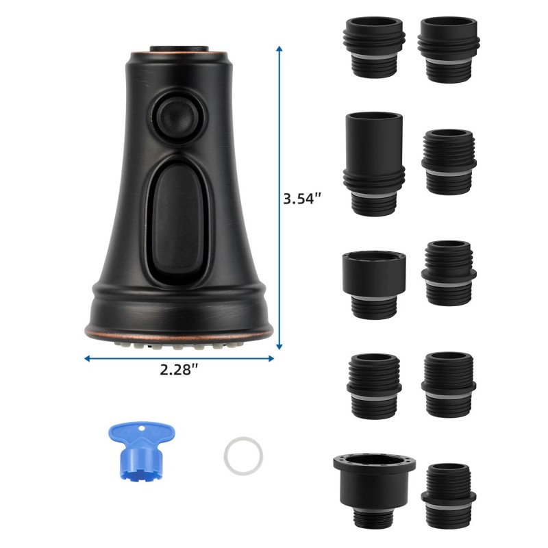 BBENT Kitchen Faucet Head Replacement,Fo - Oil Rubbed Bronze