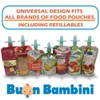 Soft Sip Baby Food Pouch Topper Plus Travel Case -