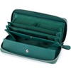 Multi-functional Wallet, Cowhide, Receipts, Clean Long Wallet, Women's, 18 Cards,