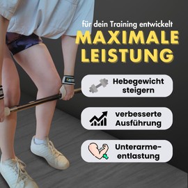 FASTIES Lifting Straps for Strength Training - Gym Lifting Straps for Women & Men - Grip Aids for Weightlifting, Bodybuilding, Fitness - Blue - Deadlift & Deadlift