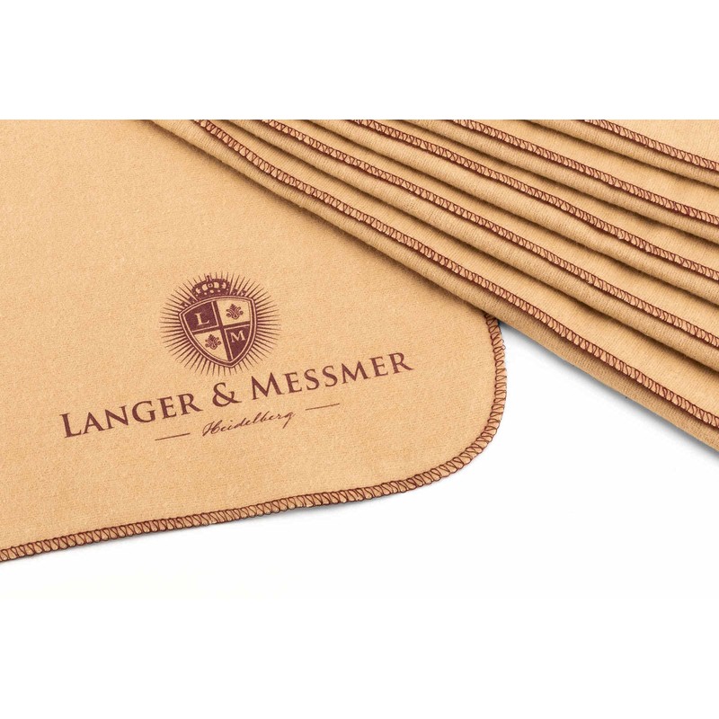 Langer & Messmer Polishing Cloth for Smooth Leather 100% Cotton
