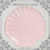 Spsyrine Pink Charger Plates, 13" Set of 6 Scalloped Seashell