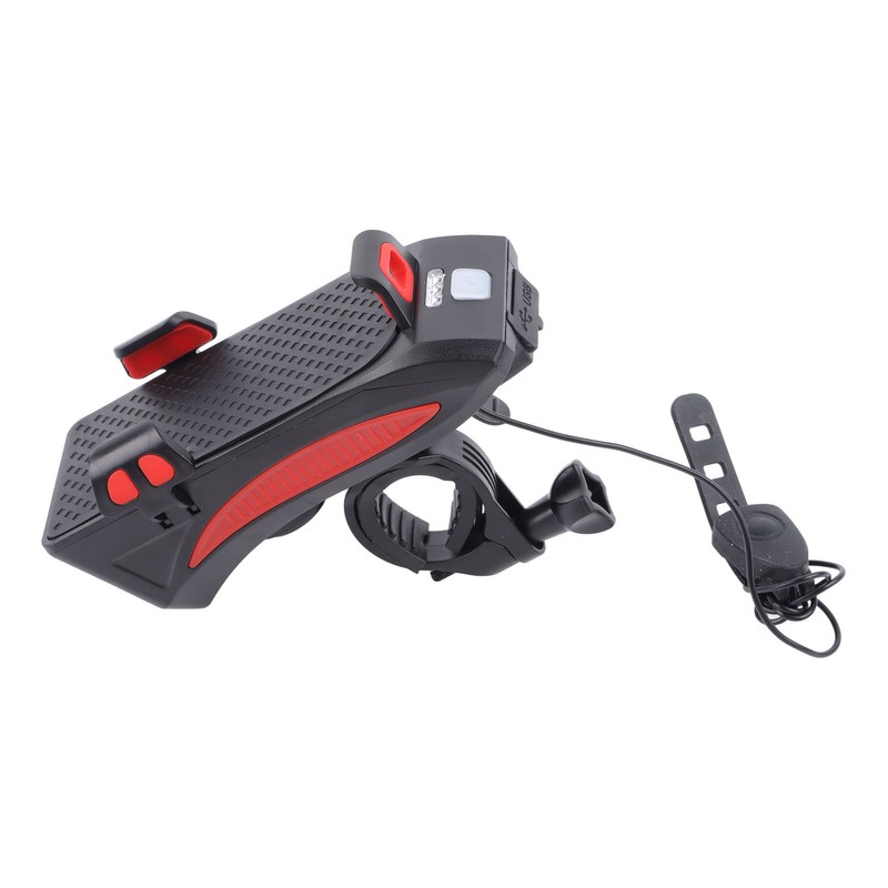 Bicycle Light Multifunctional Bike Phone Stand Headlight Speakers Kit for
