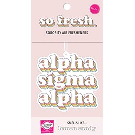 Alpha Sigma Alpha - Retro Air Freshener - 2/Pack