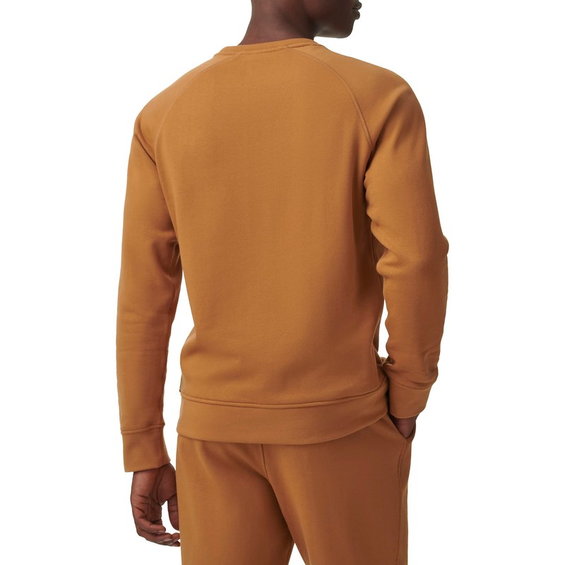 BASS OUTDOOR Men Knitted Pullover, Bone BRWN, Small