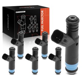 A-Premium Fuel Injectors Set of 6 Compatible with Ford Taurus 2000 3.0L, Replace# YF1Z9H529A, YF1Z9F593GA