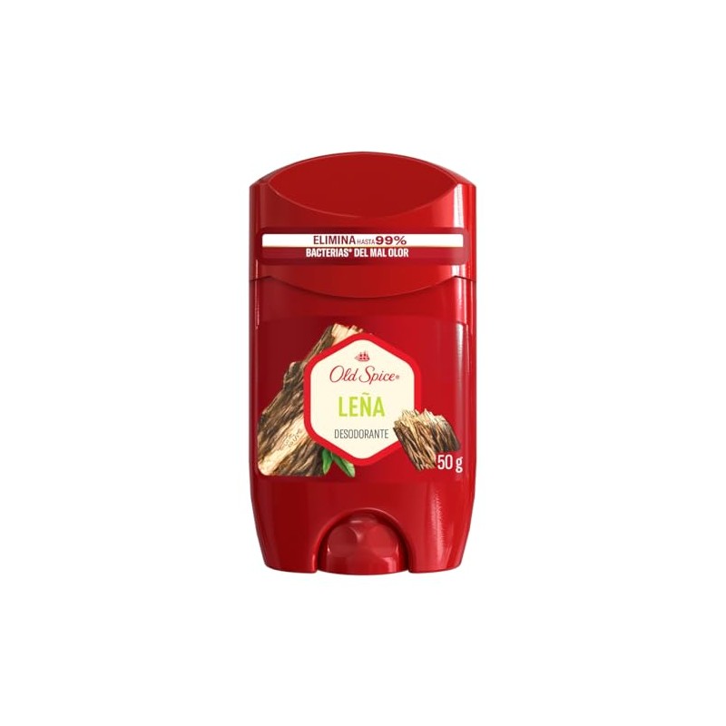 Old Spice Desodorante en barra para hombre Leña 50 g