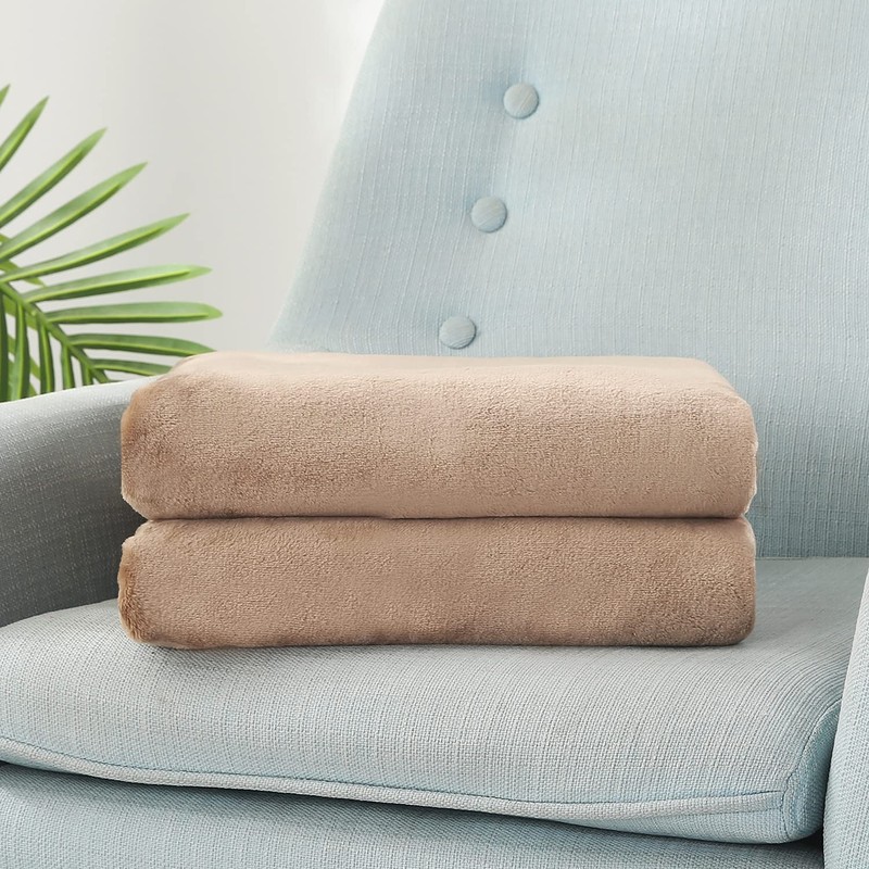 TASTHROW Cuddly Blanket, Soft Fleece Blanket, Sofa Throw, Soft and
