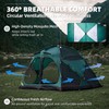 EchoSmile Tents for Camping 4/8 Person Waterproof Spacious Family Dome