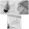 Ucake Plastic Stacking Basket with Wheels, Stackable Storage Basket Organizer,