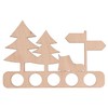 Spruchreif Wooden Stand Money Gift Hiking - Creative Gift Idea