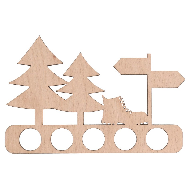 Spruchreif Wooden Stand Money Gift Hiking - Creative Gift Idea