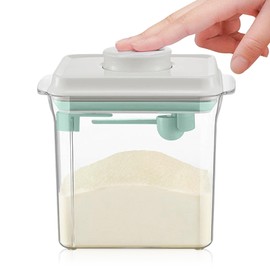 YAMAIDUO Milchpulver Aufbewahrungsbox 1700 ml, Tragbare Versiegelter Milchpulver Box Feuchtigkeitsbestämdig mit Löffel, Abnehmbar Milchpulver Behälter zur Aufbewahrung von Milchpulver Lebensmitteln