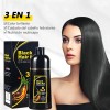 Shampoo Para Canas 500ml Natural Jengibre Tinte Cubre Canas