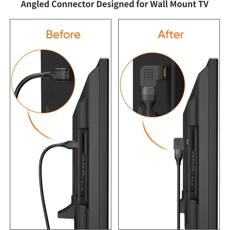 CABLEPELADO HDMI Adapter Angled | 270° Angle | Right Angle