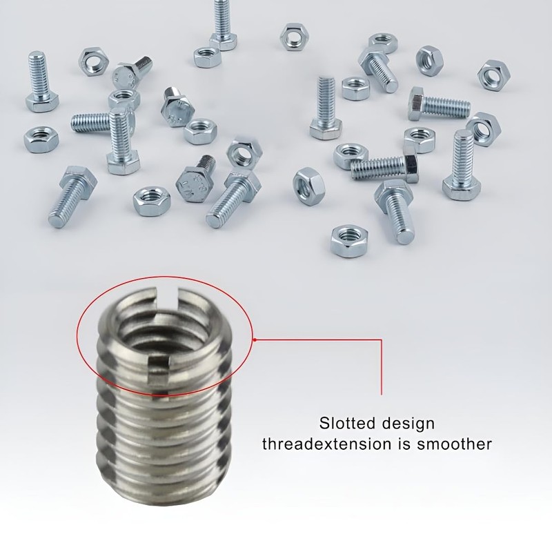 YEOVIBL Pack of 10 Thread Insert M8 to M6, 15