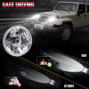 CHUSYYRAY Pair 7 inch Round LED Headlights HILo Beam For