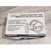 Kwikset 93340-001 Kwikset Round Pocket Door Passage Lock 334 10B