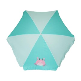 AMMSUN 5ft Seaside Beach Umbrella for Sand and Water Table - Kids Durable Umbrellas for children Beach Camping Garden Outdoor Play Shade