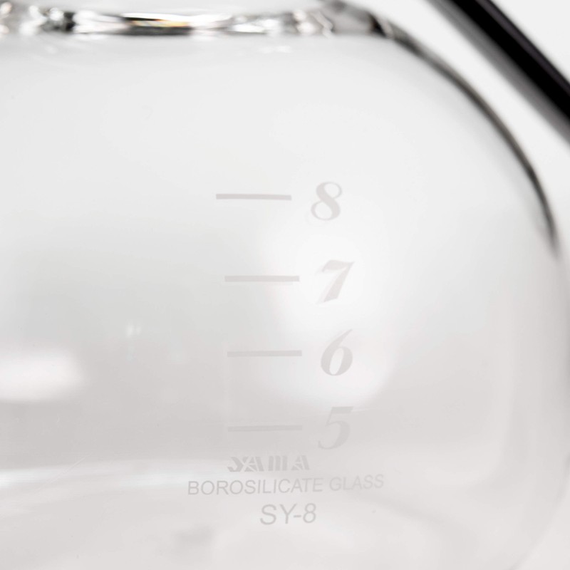 Yama Glass 8-Cup Stovetop Siphon Coffee Maker, 24 Oz Vacuum