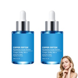 Péptido De Cobre Antienvejecimiento Reafirmante Hidratante Facial, Suero Facial Diario Que Promueve La Elasticidad De La Piel, Esencias Faciales Para 