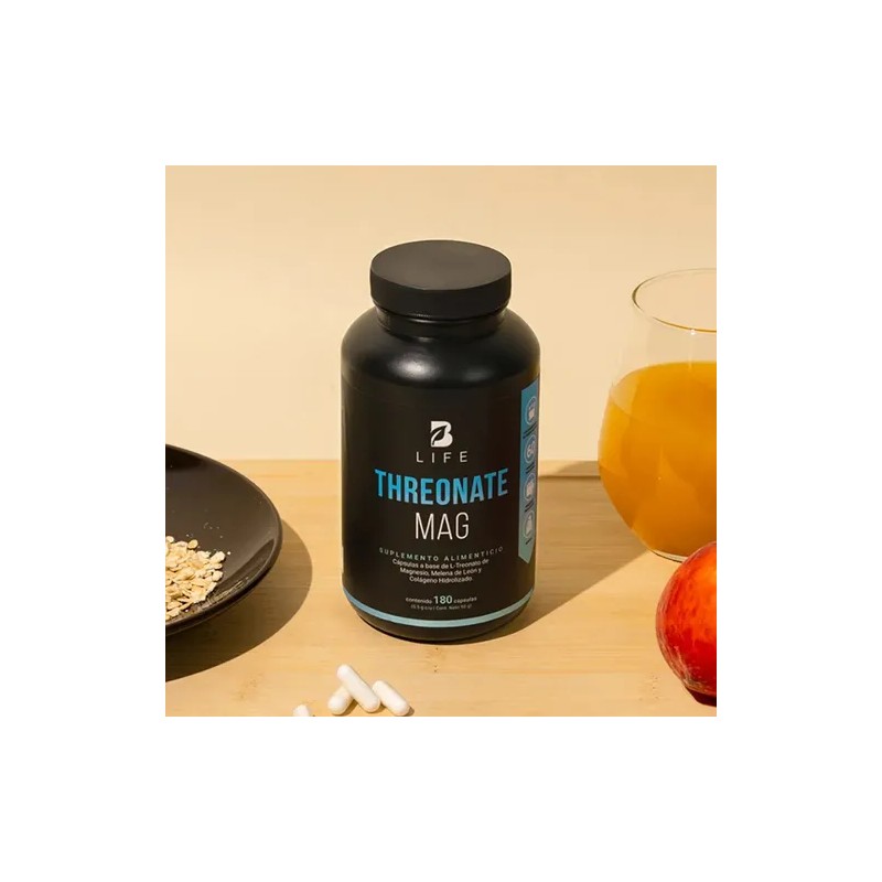Threonato de Magnesio 90g, 180 Capsulas Blife
