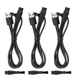 AZJCKEW USB Charging Cable Replacement for Skull Shaver Pitbull Razor