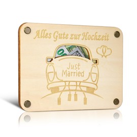 TAKULA 16 x 12 cm Wedding Gift Money Just Married Gift, Wedding Gift, Money Gift, Small Items for Wedding, Your First Million Wedding Gift