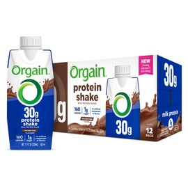 Orgain 30g Protein Shake - Milk Protein Shake - Chocolate Fudge
