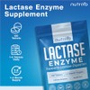 Nutrivo Lactase Tablets | High Strength Lactose Intolerance Tablets 12,500