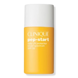 Clinique Pep-Start Daily UV Protector SPF 50 1oz |  Sunscreen | Daily Facial Moi
