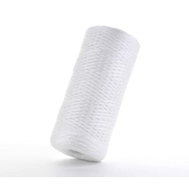 Hydronix SWC-45-1020 Universal Whole House Sediment String Wound Water Filter Cartridge 4.5" x 10" - 20 Micron