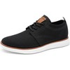 Bruno Marc Zapatillas de malla para hombre Oxfords ligeras