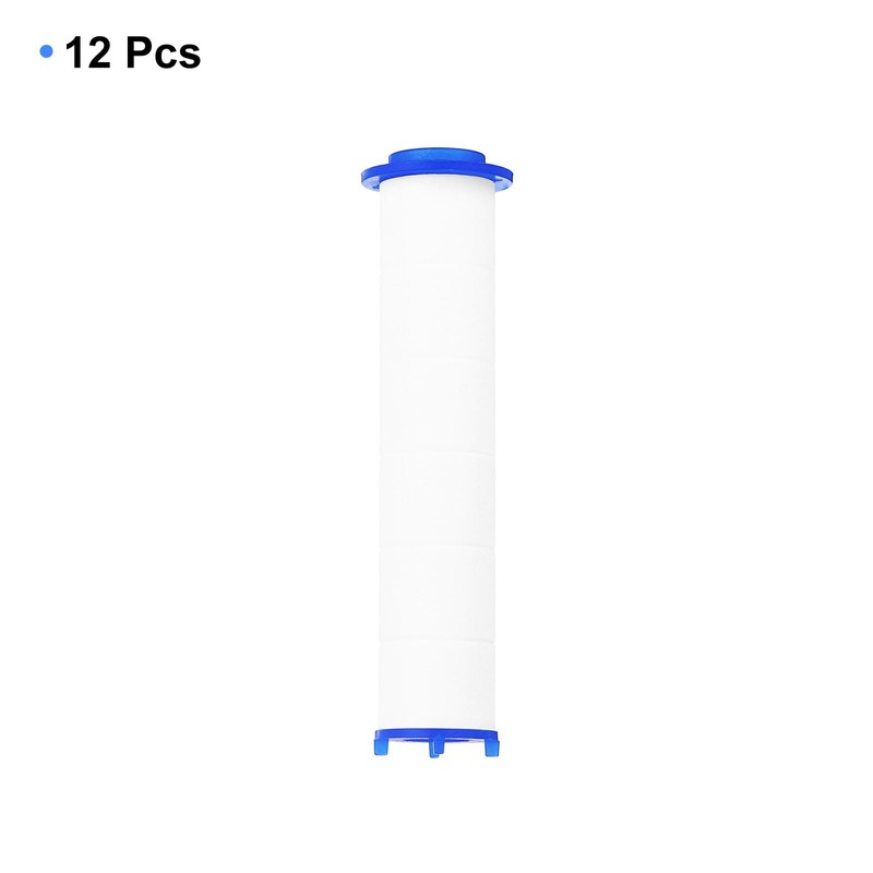 uxcell 12 Pcs Shower Head Filter 3.7 Inch PP Cotton