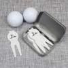 Azeeda 'Bedlington Terrier' Golf Divot Tool/Repair Fork Gift Set (GO00060703)